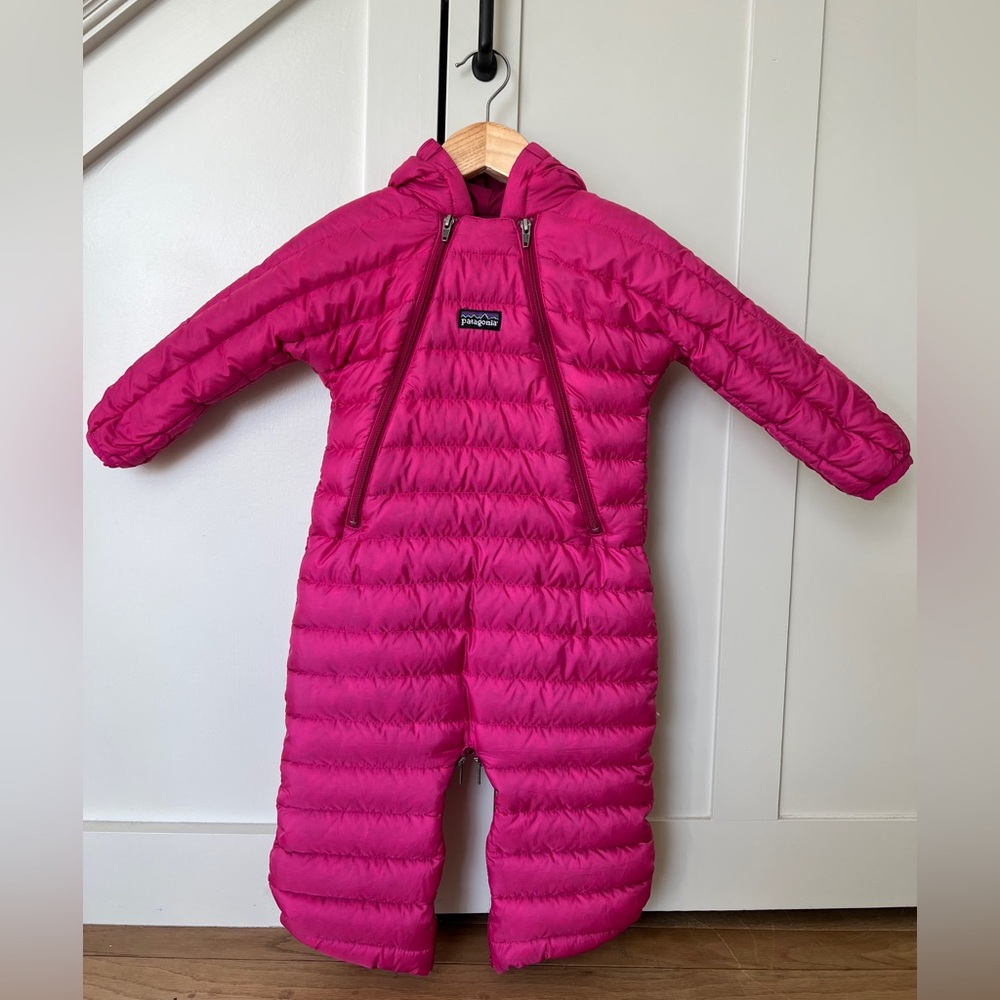Patagonia Infant Down Sweater Bunting - Size 6 months